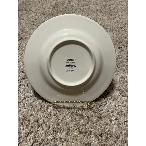 PAIR of Sango Pisces Saucer Fish Summer Beach Replacement Sue Zipkin - Picture 2 of 4